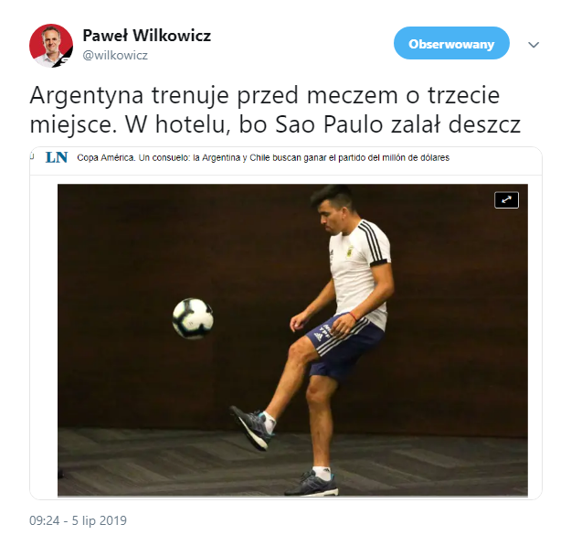 NIETYPOWE miejsce treningu reprezentacji Argentyny przed meczem z Chile xD